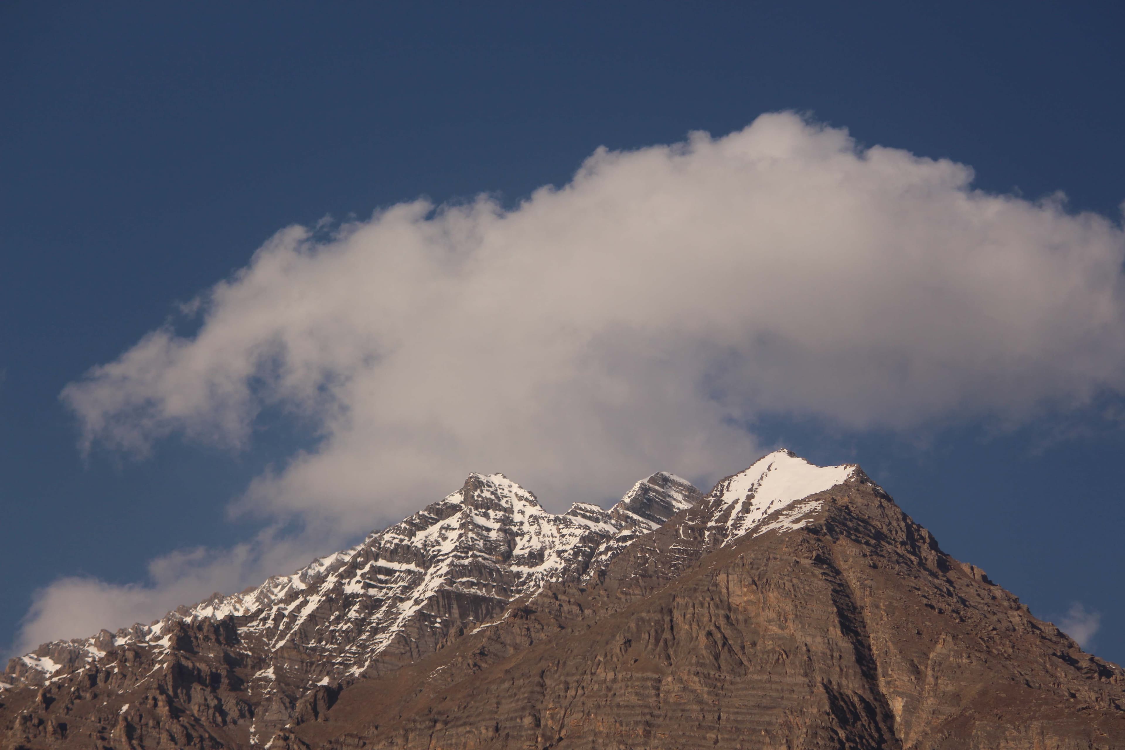 Scenic beauty of Annapurna Mountain captured by Trek 8586