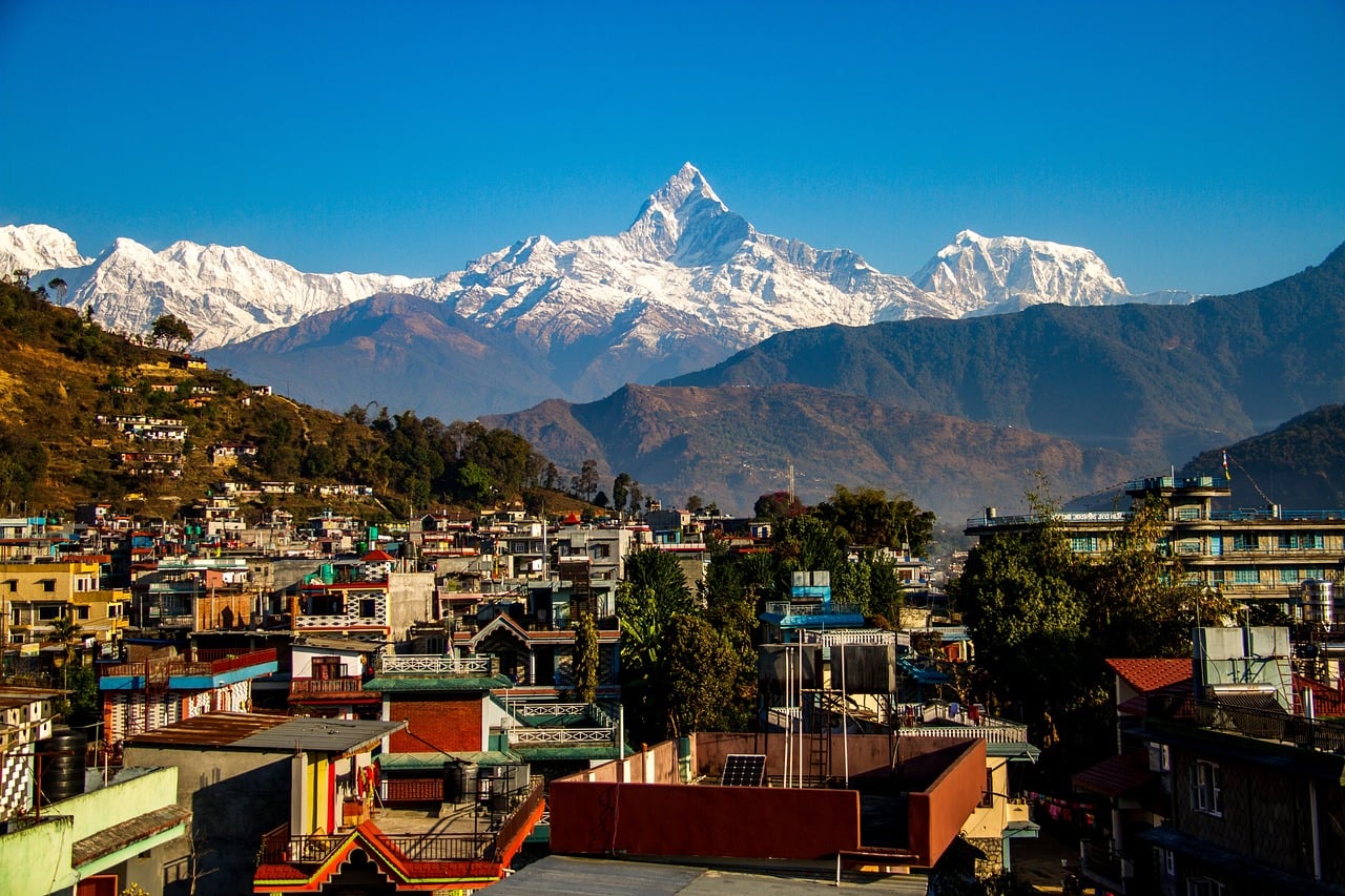 View of Mt. Everest from Kathmandu
